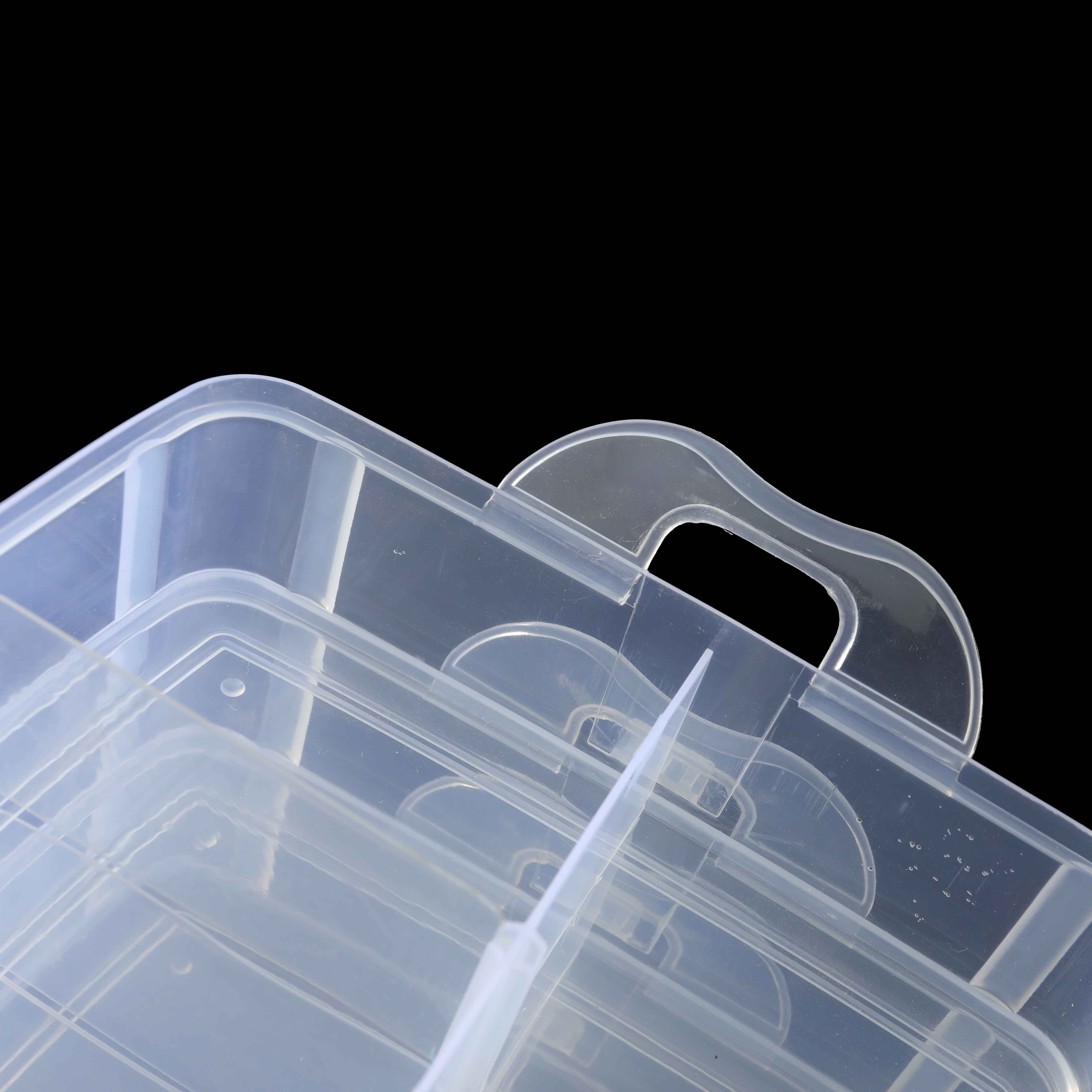 18 30 Grids Versatile Miscellaneous Item Organizer Compartment Parts Transparent Component Plastic Parts Storage Box
