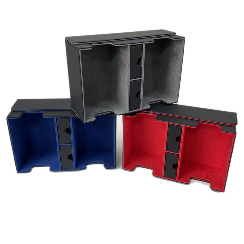 Combination Suit Magnetic Closure Card Deck Box Yugioh/MTG/TCG Playing Trading Card PU Leather Deck Box Gift Box