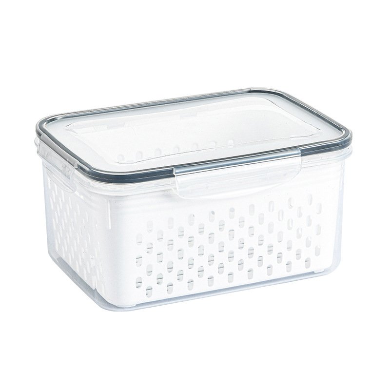 2024 Hot Quality Kitchen Storage Box Transparent Food Container Kitchen Food Storage Box Set