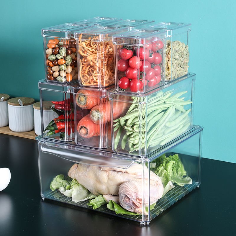 GREENSIDE Hot Selling Heavy Duty Airtight Fresh-keeping Stackable Food Storage Container