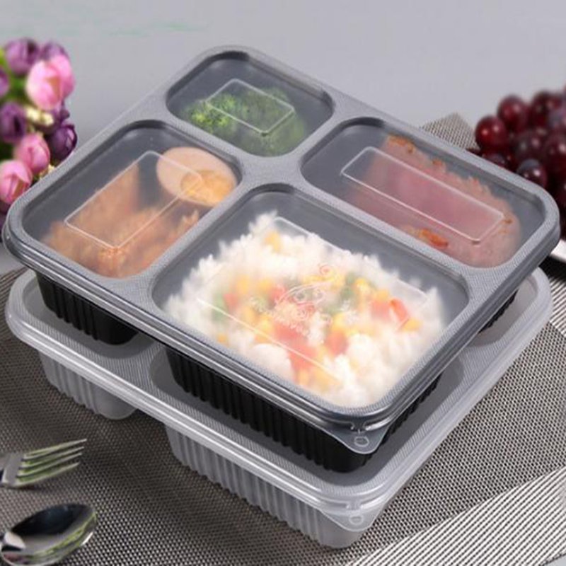 Food Storage Container Plastic Boxes with Lid Many Specifications Storage Smooth Edges Not Easy to Break Microwavable Plastic
