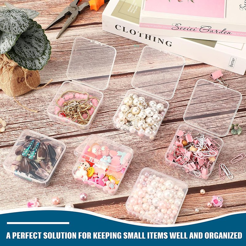 Wholesale Transparent Storage Box Thickened Pp Material Parts Tool Finishing Storage Box