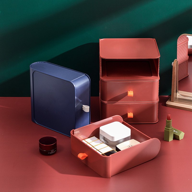 Multi-layer Desk Storage Box Organize Drawer Type Desktop Storage Box