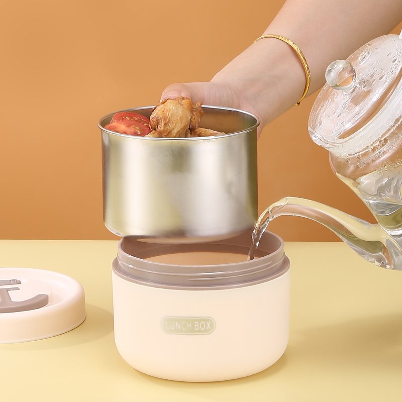 304 Stainless Steel Leakproof Lunch Box Airtight Stainless Steel Food Storage Containers Metal Bento Lunch Box