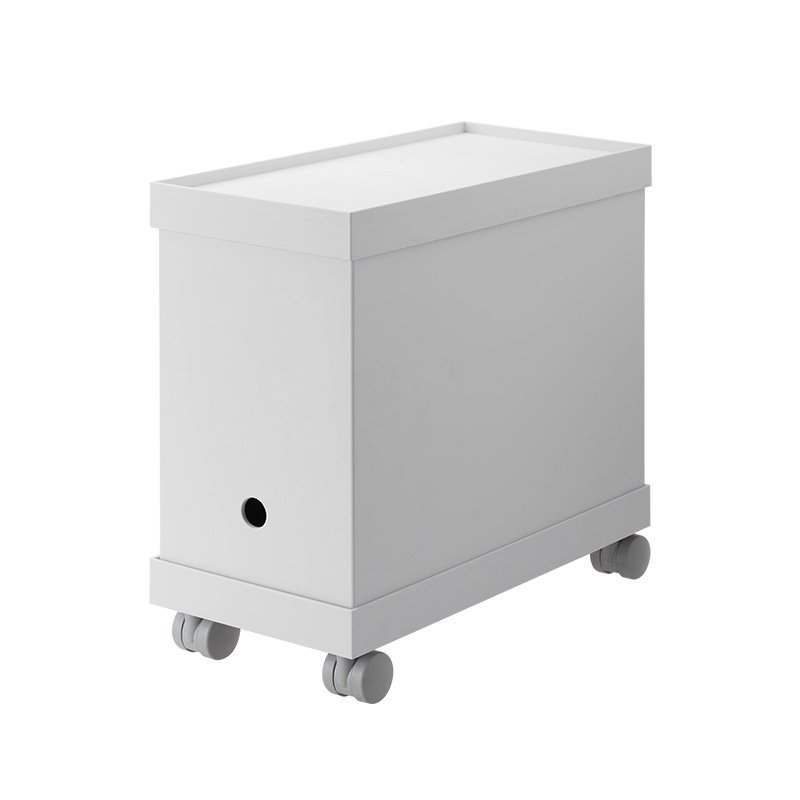 SHIMOYAMA Plastic Office Storage Box File Desk Organizer Sets Home Sundries Containers For Cabinet With Lid And Wheel
