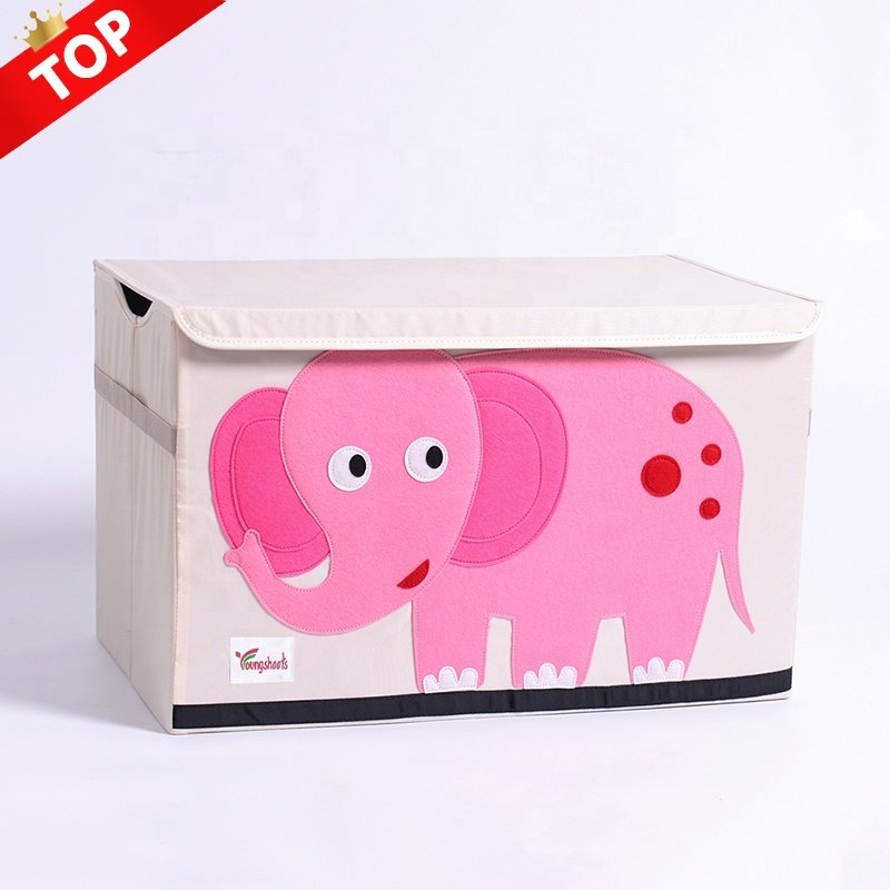 Wholesale New Design Household Items For Living Room Foldable Storage Box Child Toy Storage Organizer Cabinet