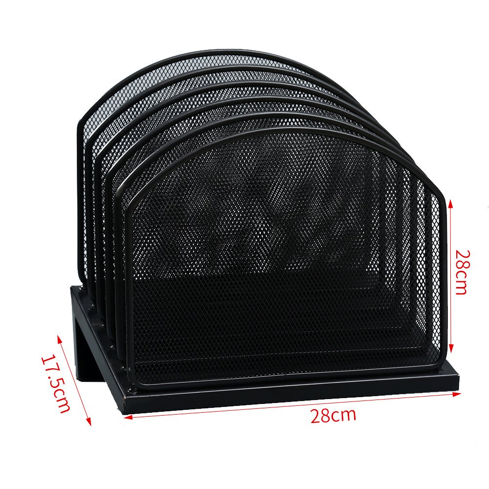 Simple folder storage box file rack Vertical bookshelf bookstand desktop office supplies file frame basket storage