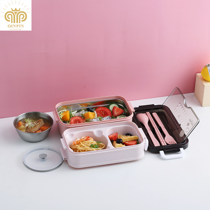 Student Lunch Box High Quality SUS304 Picnic Food Storage