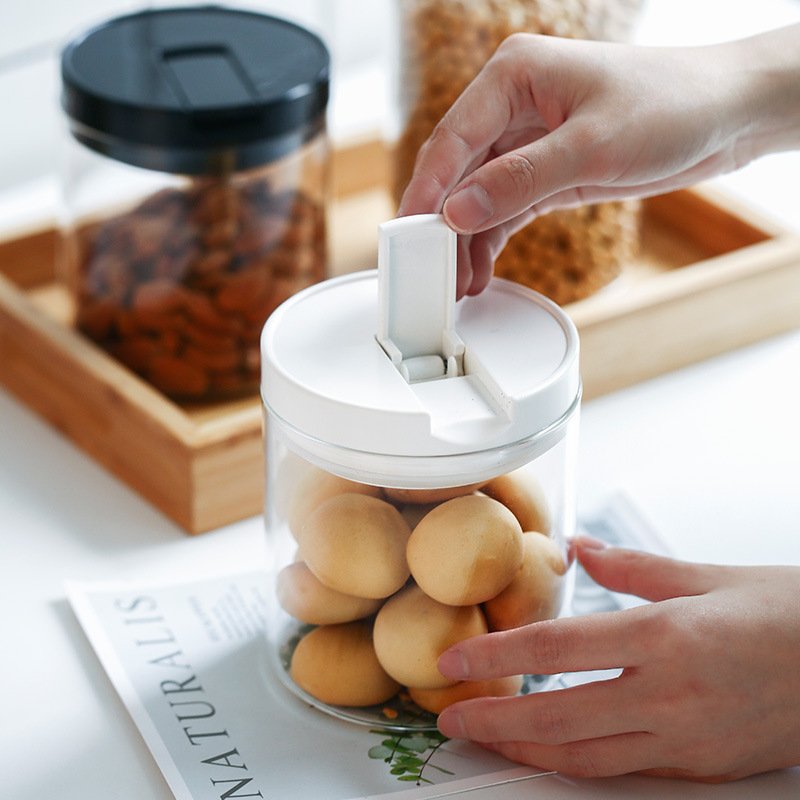 wholesale unique hermetic food cookie glass seasoning pot for sale
