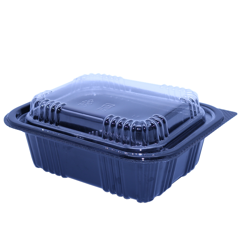 G46 Disposable 3 compartment plastic takeaway food container with lid microwaveable pp storage box set for take out