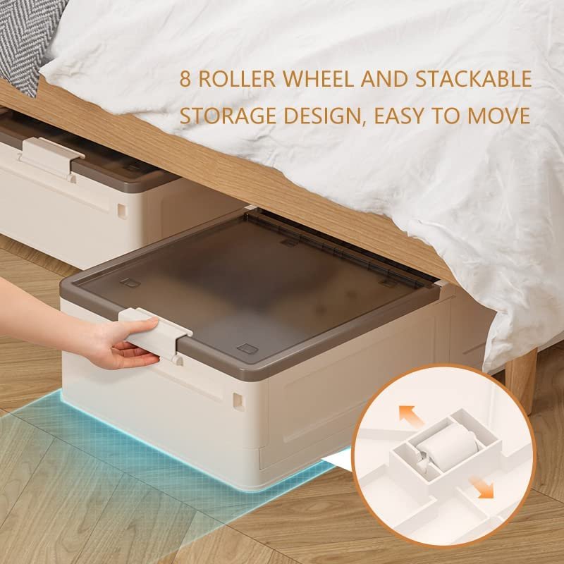 HAIXIN Hot Selling Underbed Storage Box Foldable Box Storage Plastic Drawer Large Cabinet Plastic Storage Drawer Cabinets