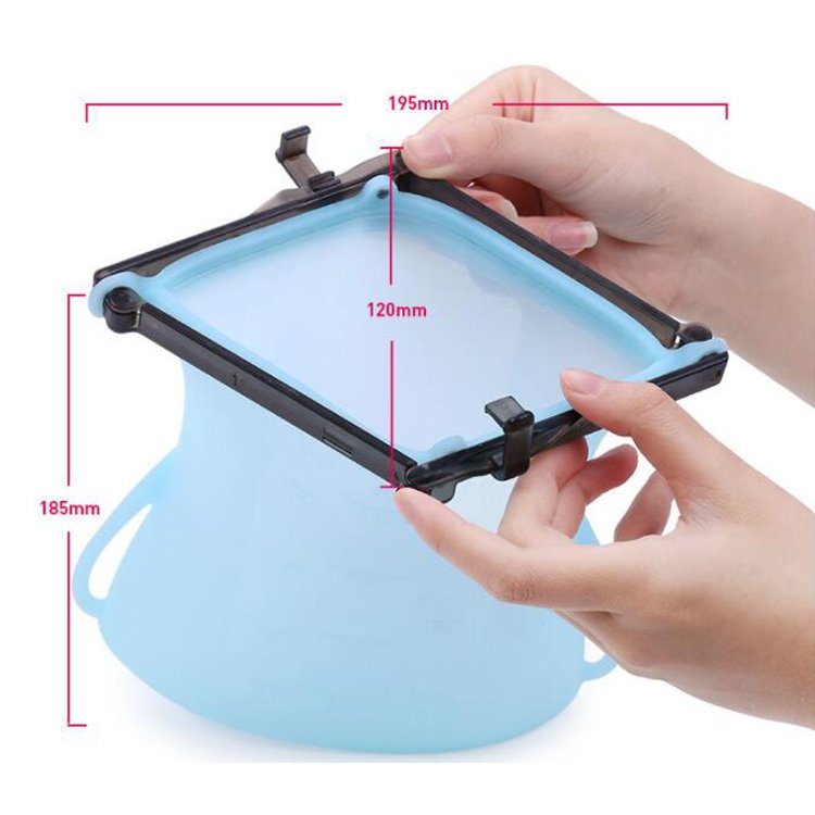 Home Organization Storage Reusable BPA Free Airtight Silicone Freezer Food Storage Bags for Marinate Food Fruit Cereal Sandwich