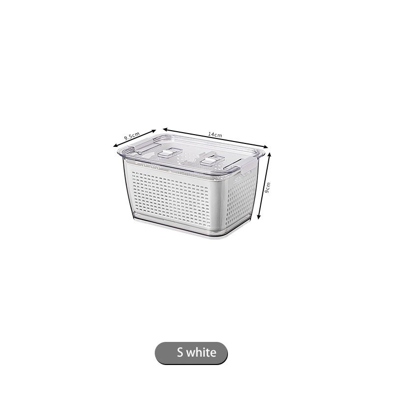 Multifunctional Fridge Storage Boxes Plastic Refrigerator Food Storage Container Box Set Kitchen Accessories