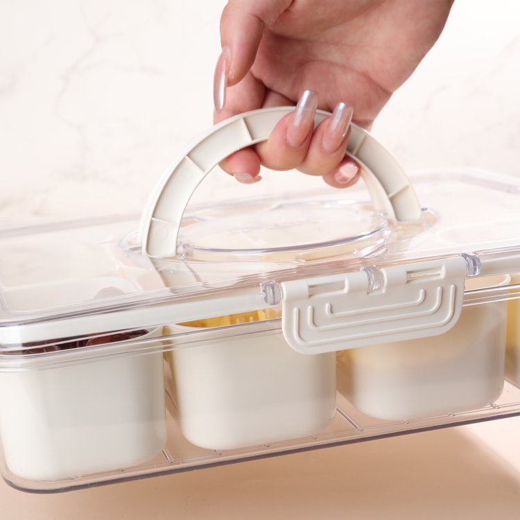 Hot Sale Spice Seasoning Storage Spice Box Container Fruit Crisper Snackle Box Snack Box