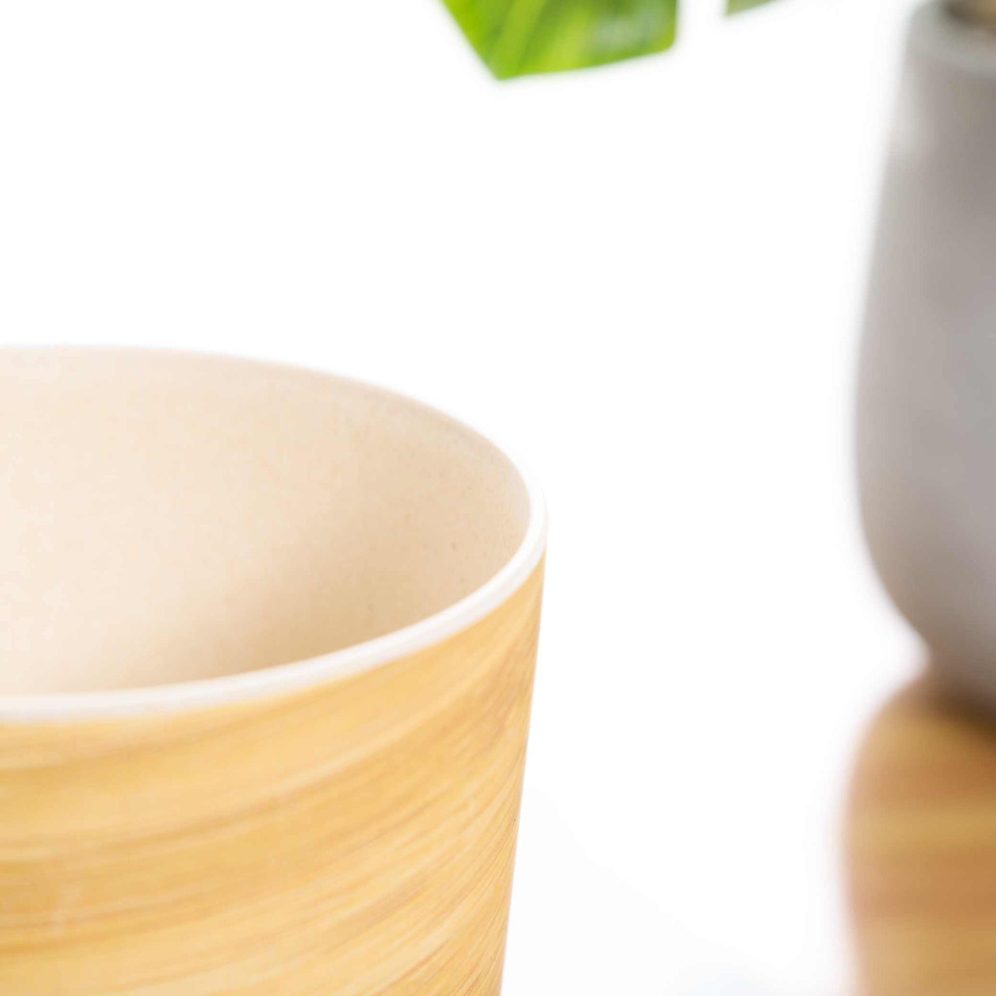 Modern Vintage Kitchen Storage Jars with Bamboo Lids Wood Canisters for Coffee Sugar Tea Flour Safe Food Storage Containers Logo