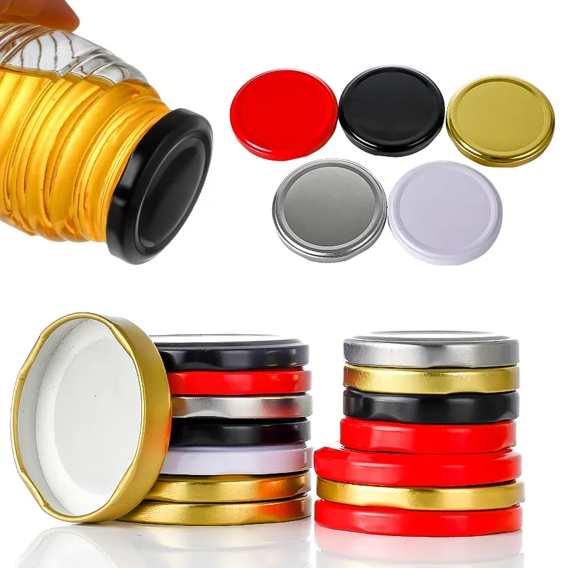 Wholesale Glass Bottle Honey Pot Jar For Food Storage Honeycomb Jar 120g 250g 500g 1000g With Lid