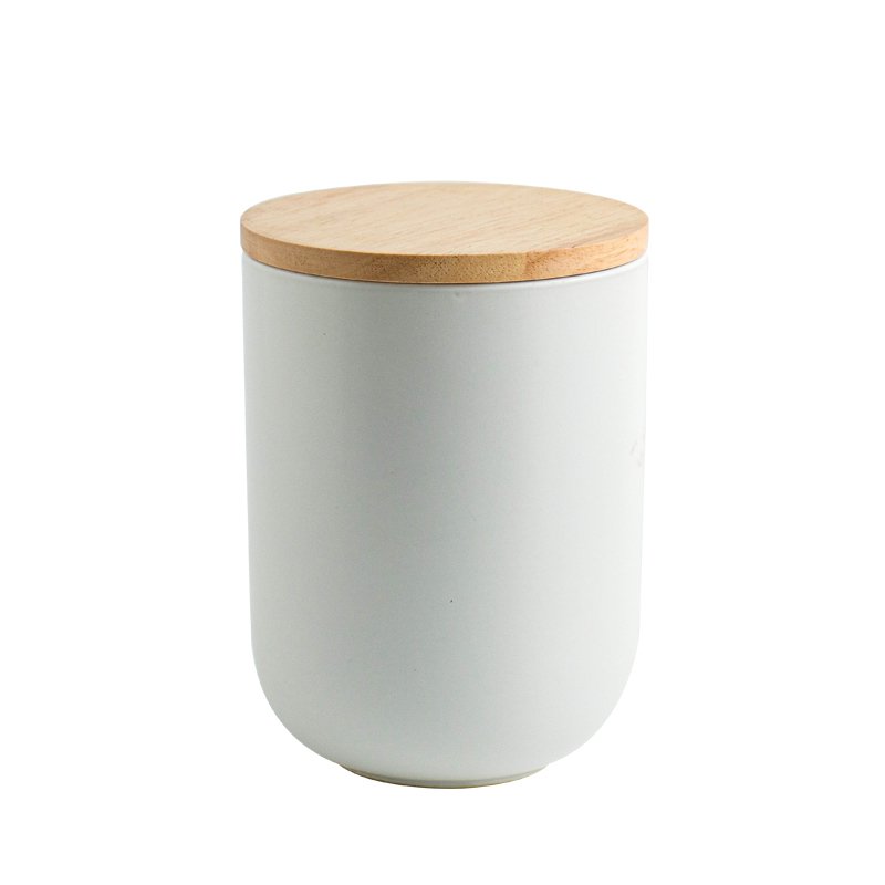 kitchen porcelain food storage restaurant condiment containers custom logo ceramic tea coffee sugar canisters