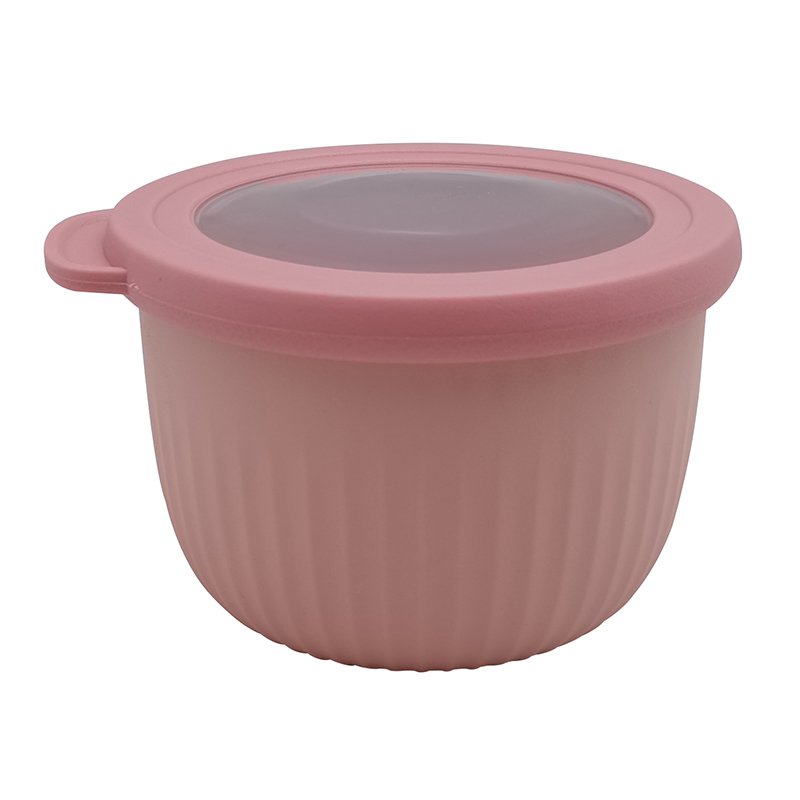 Food storage containers pp 18oz 38oz 70oz 485oz plastic round shape bowl soup containers with Transparent lid