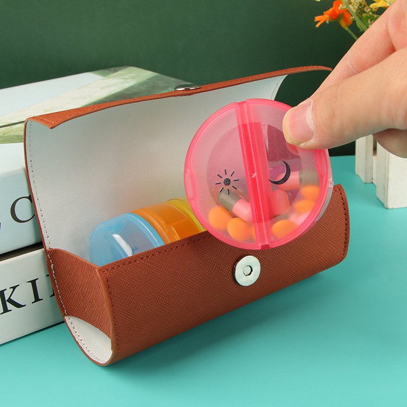 7 Days Pill Box Organizer Plastic Storage Box Container Portable Medicine Pill Case Weekly Pillbox