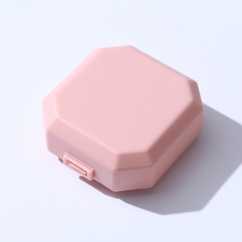 KYPL079 Customized Logo 6 Grids Pill Case Waterproof Plastic Medicine Storage Box