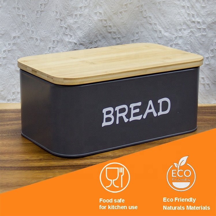 Mini Stainless Steel Storage Box and Food Storage Container with bamboo lid