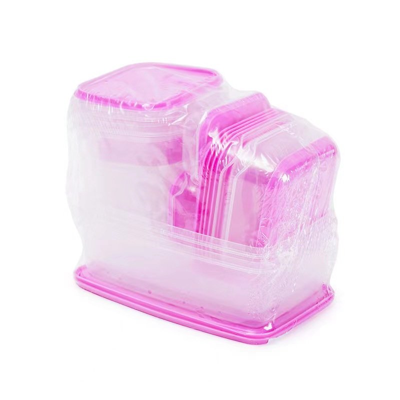 17 Pcs/set Transparent Kitchen Storage Container Box Food Container Refrigerator Organizer Snacks Nuts Fruits Storage Box Jars