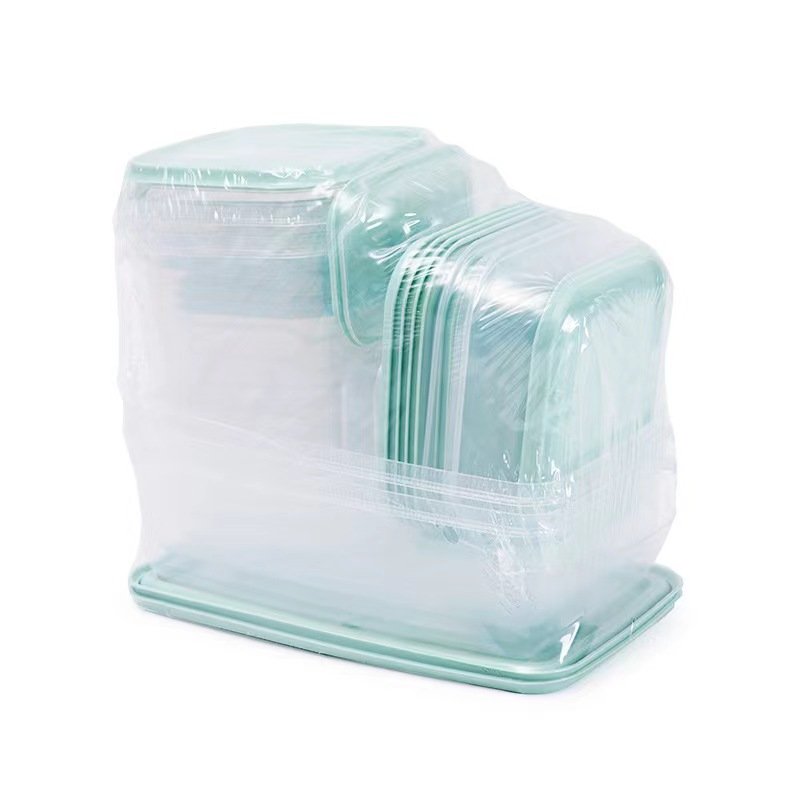 17 Pcs/set Transparent Kitchen Storage Container Box Food Container Refrigerator Organizer Snacks Nuts Fruits Storage Box Jars