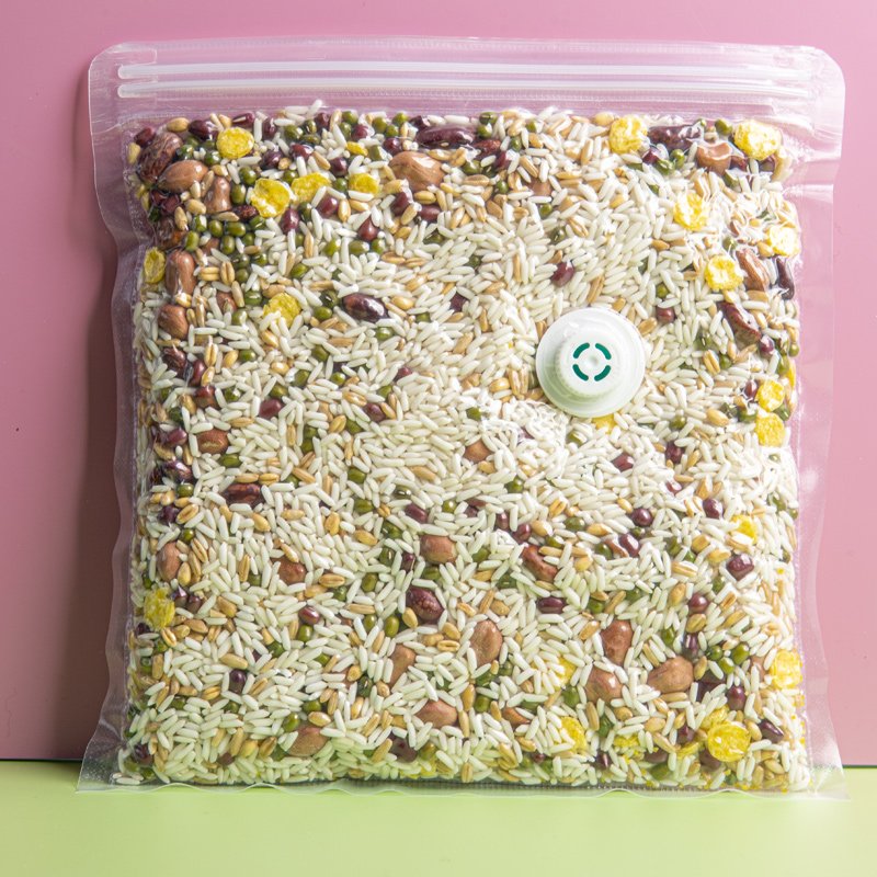 Embossed Air Valve Vacuum Food Sealer Zipper Bags Sous Vide Bags Vacuum Food Seal Bags