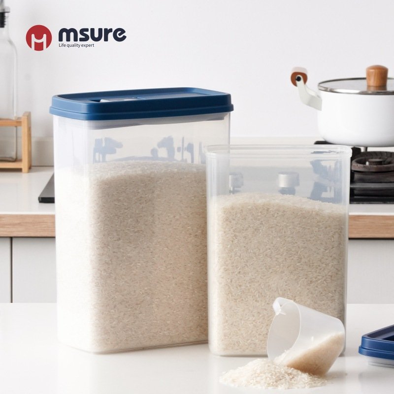 5.8L food storage & container silicone ring food storage containers clear storage container with lid