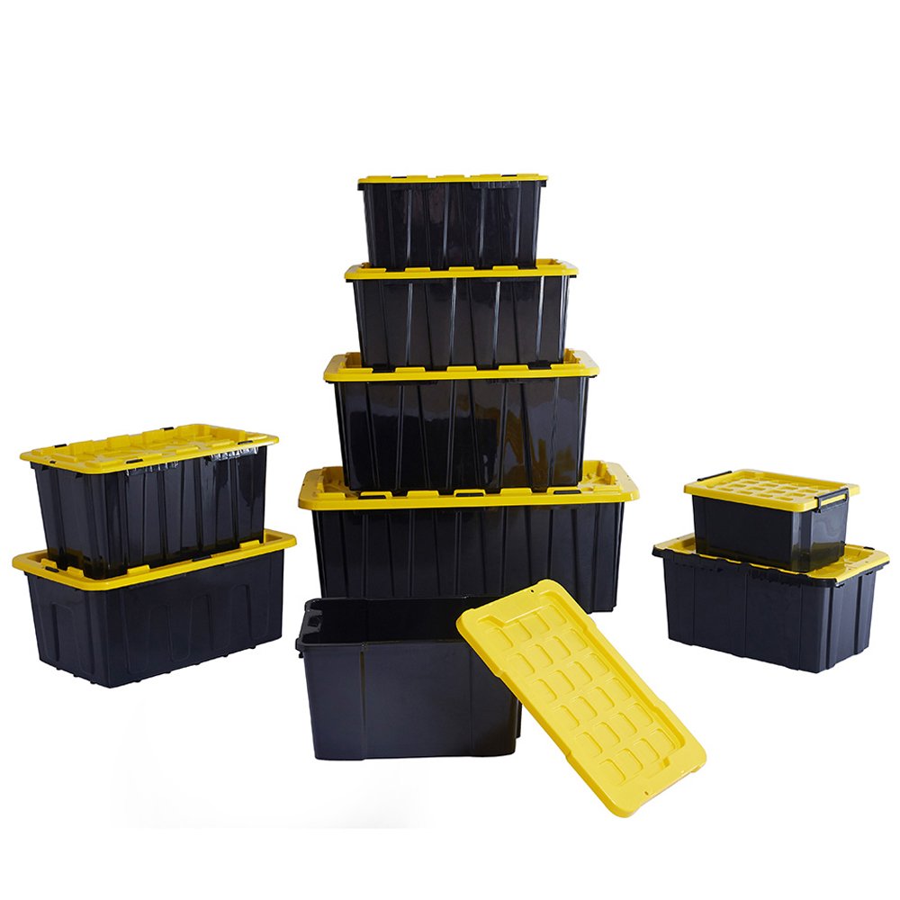 Portable 80l waterproof heavy duty plastic storage tool box for sale