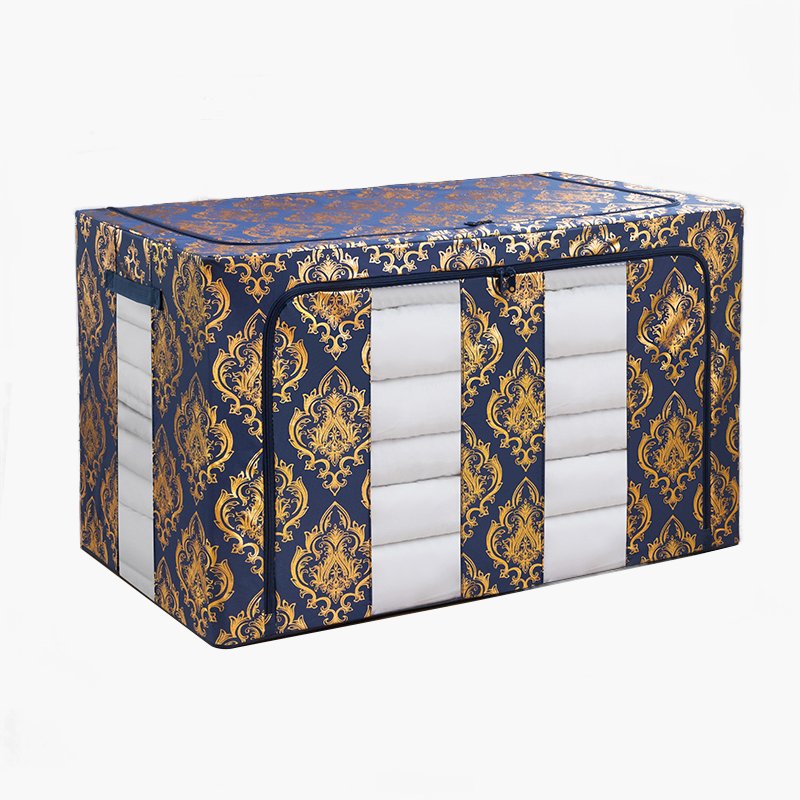 Newest Print Fabric Storage Boxes Oxford Foldable Storage Box Fabric Cube Storage Organizers Clothes