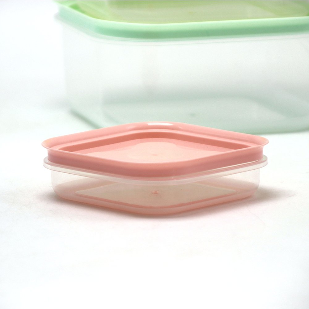 Kitchen stackable 4 pieces takeaway food storage container with lid