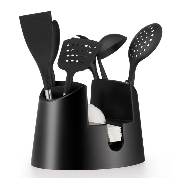 Wholesale 3 Layers Tableware Storage Box with Knife Holder Cookware Kitchen Storage Dish Rack