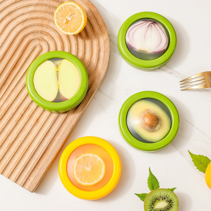 Avocado storage box Fruits Vegetable Fresh Saver Box Food Crisper Jar Stay Fresh Avocado Container Avocado Keeper Packing Box