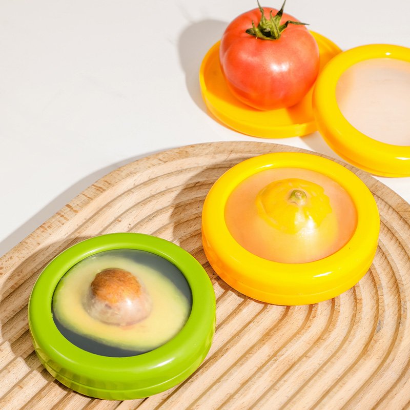 Avocado storage box Fruits Vegetable Fresh Saver Box Food Crisper Jar Stay Fresh Avocado Container Avocado Keeper Packing Box