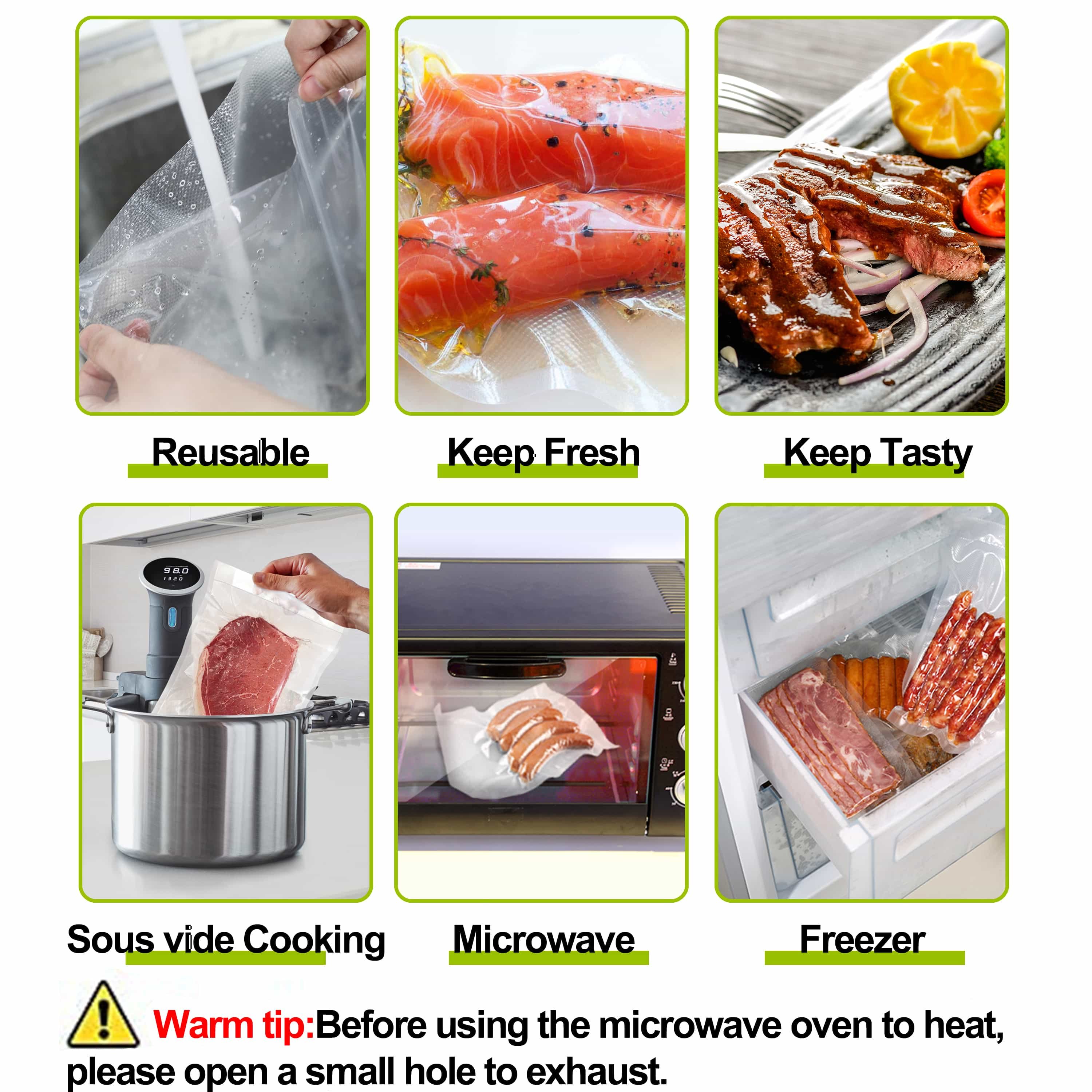 hot sale black vacuum food roll compression food storage vacuum bags vacuum seal bags rolls