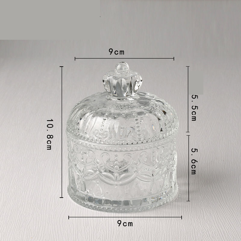 Choice Fun Food Candy Jam Spice Tea Nuts Glass Food Storage Containers Glass Jar With Glass Lid