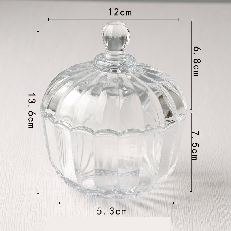 Choice Fun Food Candy Jam Spice Tea Nuts Glass Food Storage Containers Glass Jar With Glass Lid