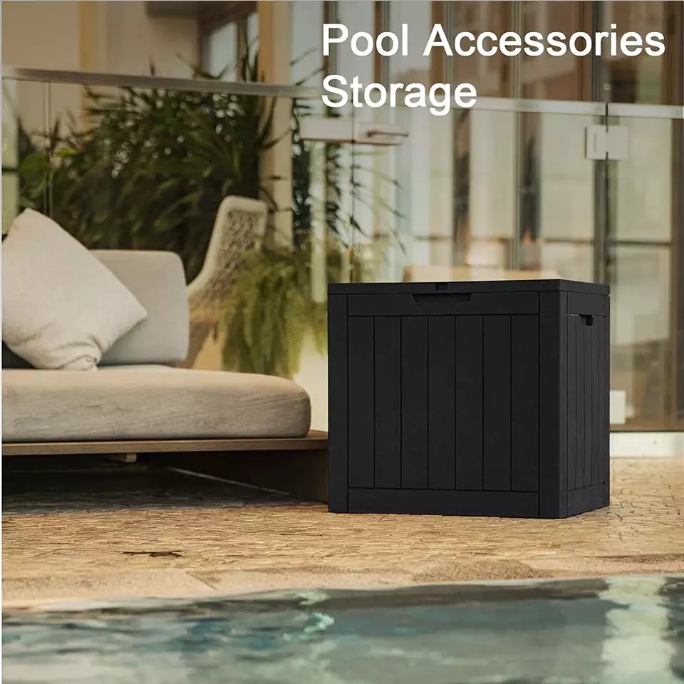 Customized Multifunction Waterproof 30 Gallon Garden Plastic Storage Box Household
