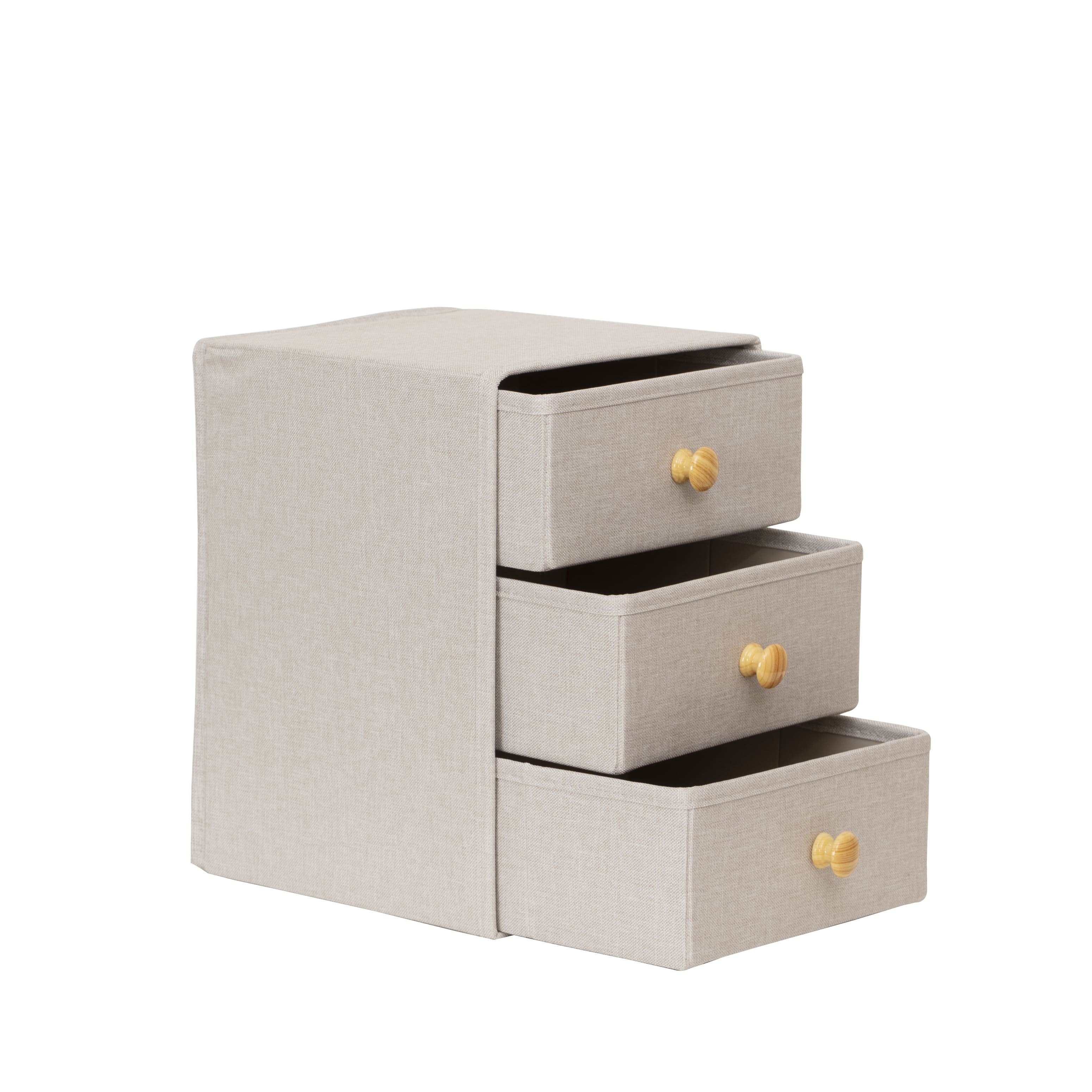 MA34 Small Foldable Fabric Storage Cabinet Customized OEM Factory Price for Jewelry Cosmetic Bag Tools Home Storage Organization