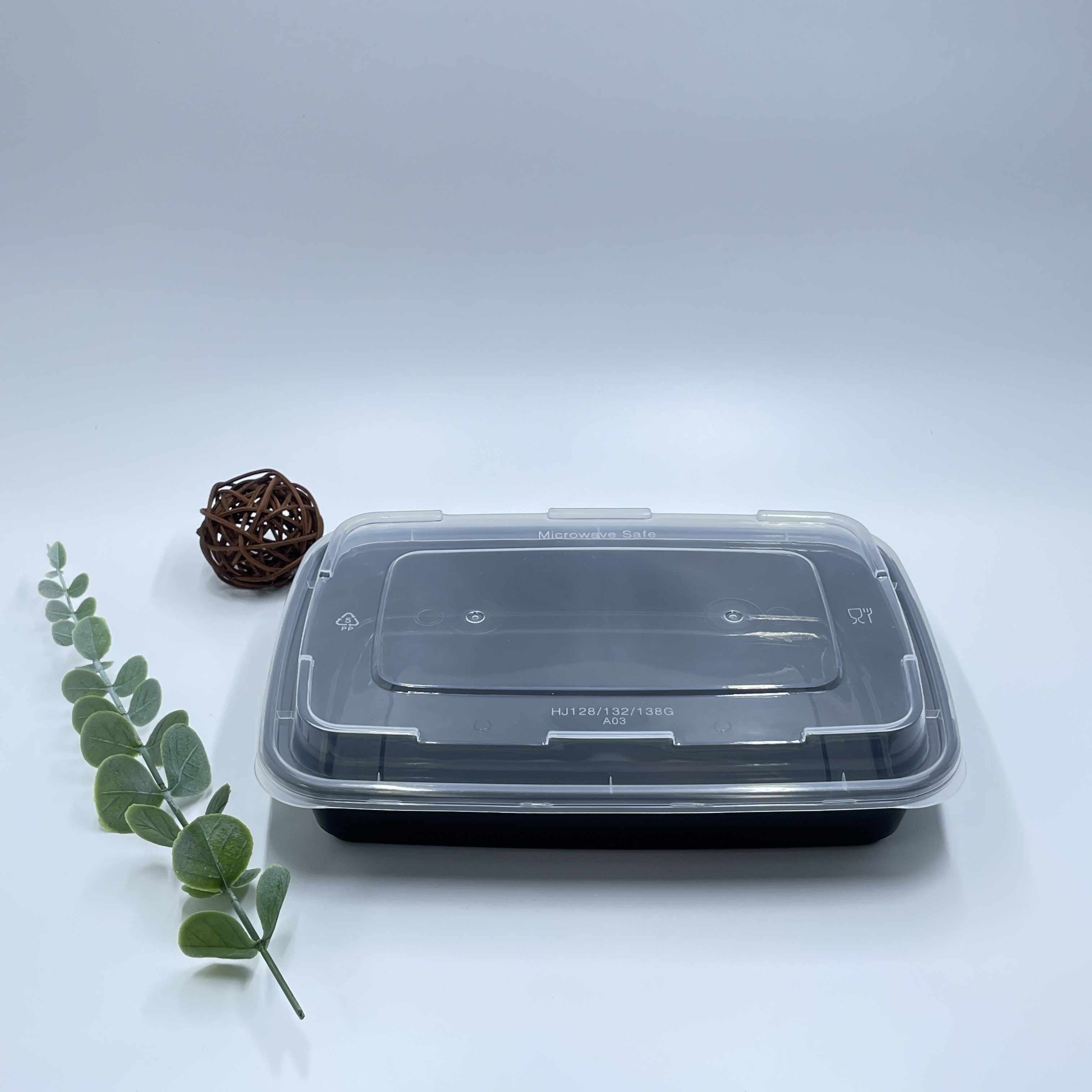 Factory Sale Microsafe Food Storage Plastic Box with Lid Fast Food Takeout Disposable Lunch Containers Food Storage Containers