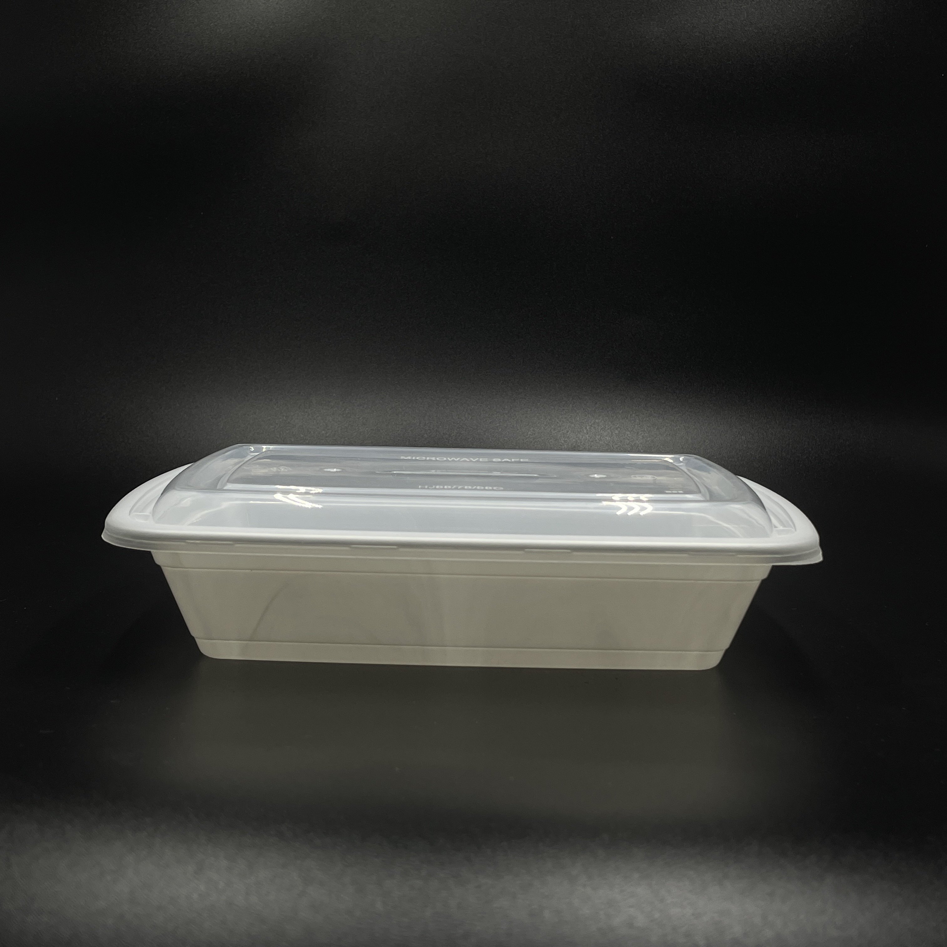 Factory Sale Microsafe Food Storage Plastic Box with Lid Fast Food Takeout Disposable Lunch Containers Food Storage Containers