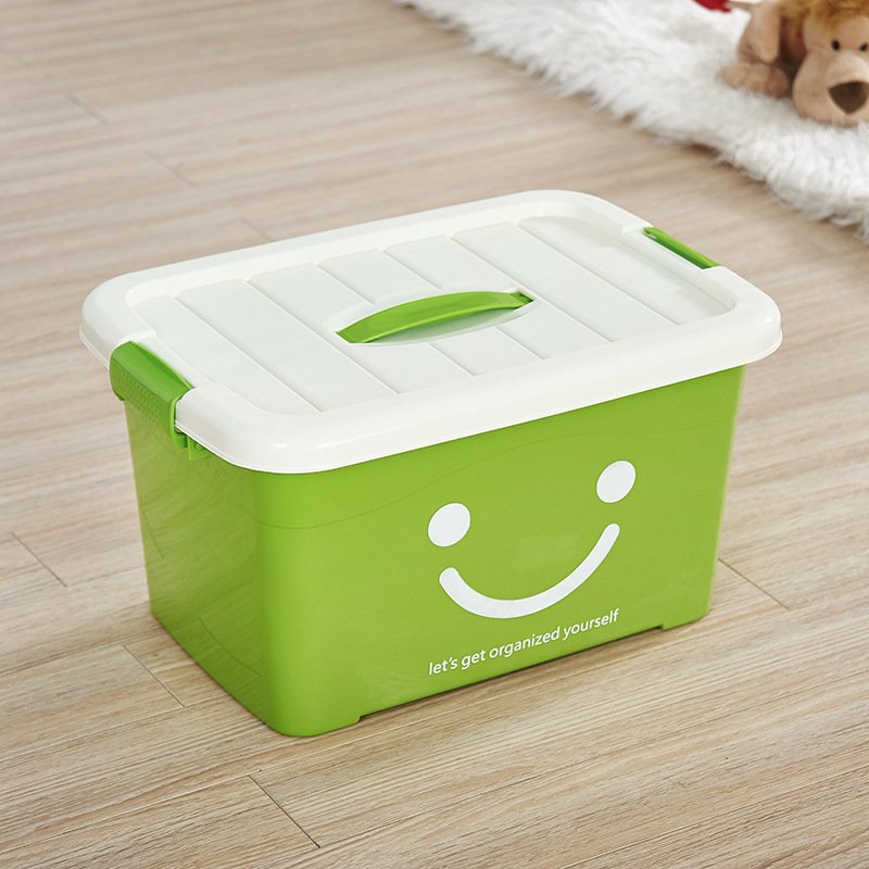 Multi-Purpose Stackable Plastic Storage Box with Lid