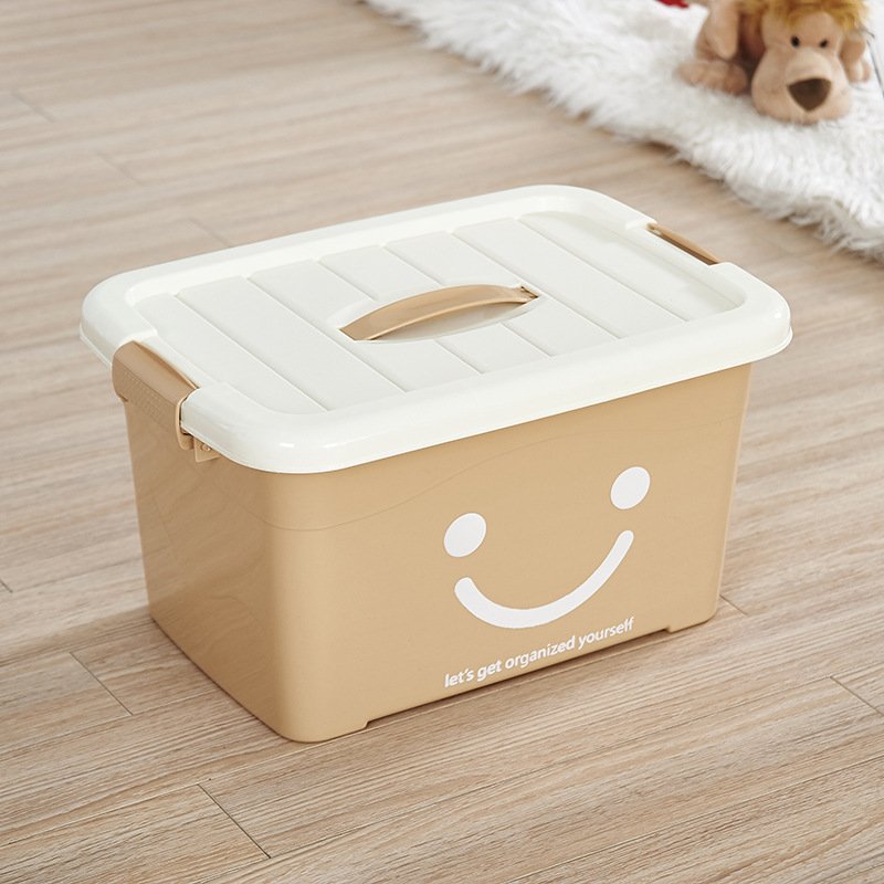 Multi-Purpose Stackable Plastic Storage Box with Lid