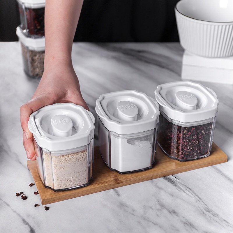 ANJUKE High Quality Airtight Dry Food Storage Containers Plastic Food Storage Container Set For Home