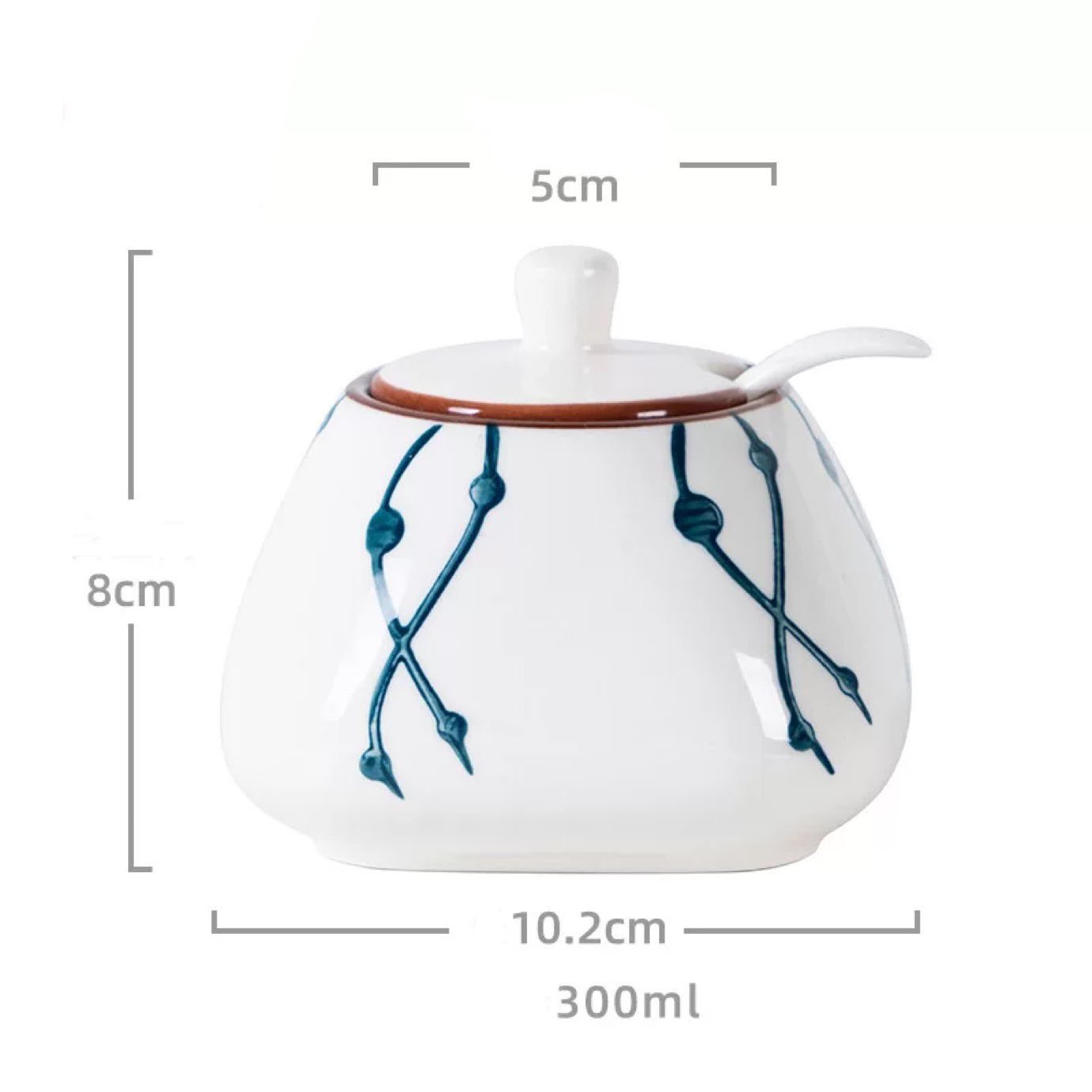 Wholesale Condiments Ceramic Jar Cookie Jar Creative Japanese Food Storage Bottle
