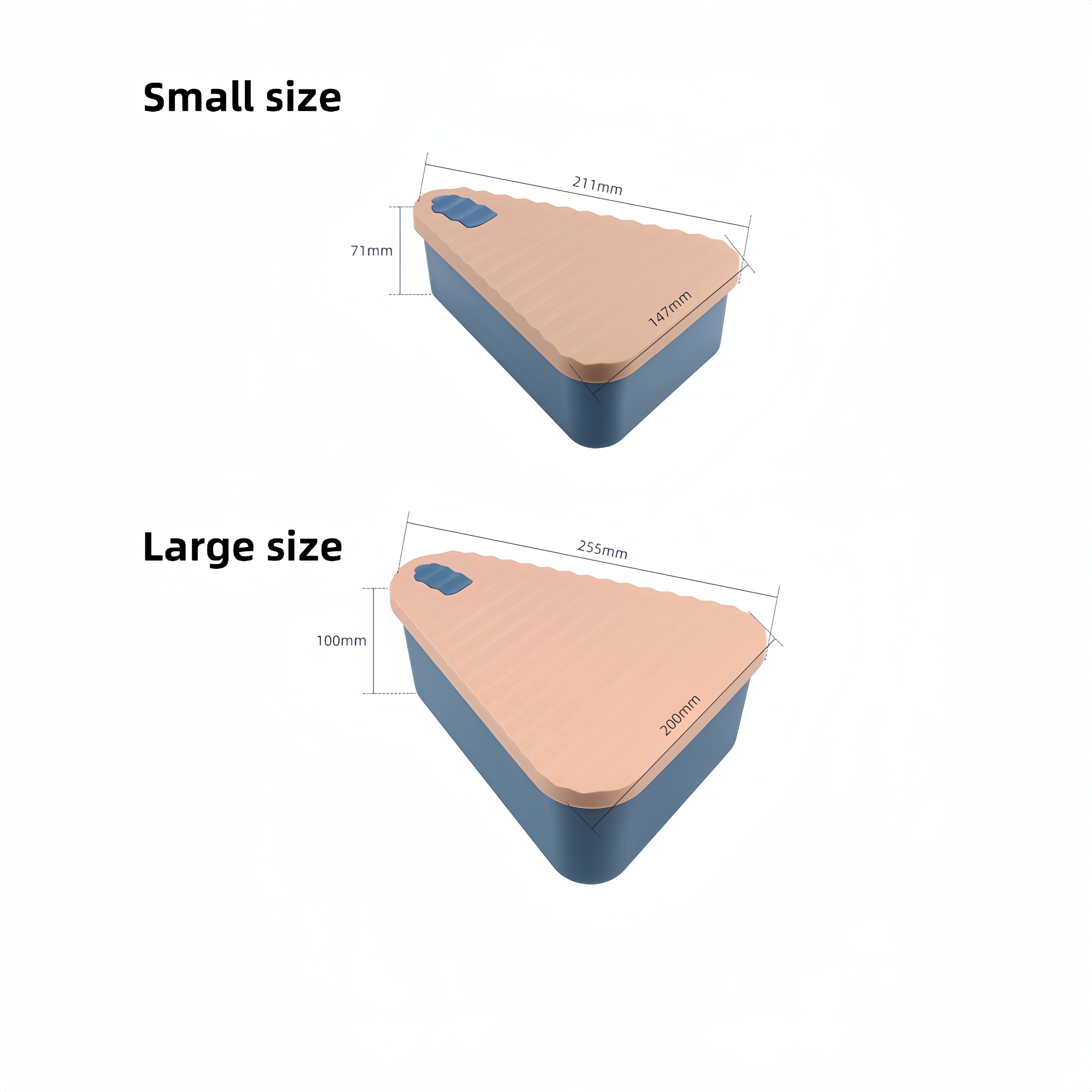 OEM&ODM Bpa Free Multi-function Reusable Food Storage Container Pizza Box Collapsible Silicone Pizza Storage Containers