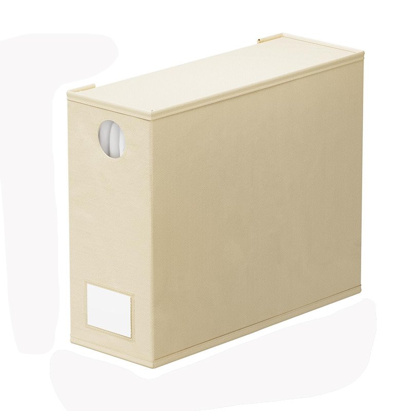 Foldable Storage Bed Sheet Organizer Sheet Set Organizer Linen Closet Container for Bedding Sheets with Circle Window and Label