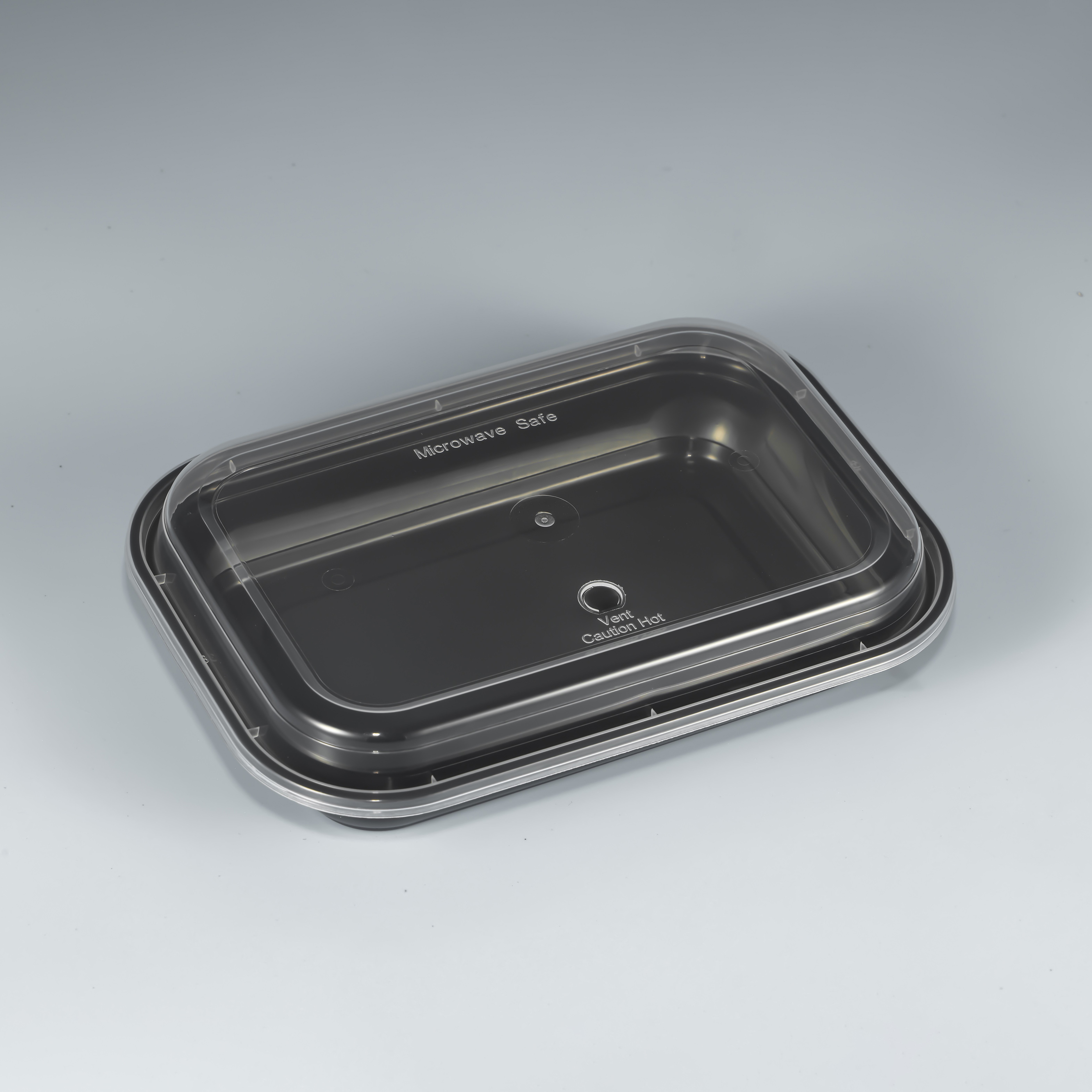 HD V-7516 Container Plastic Food Container Disposable Microwavable Food Storage Meal Prep Containers