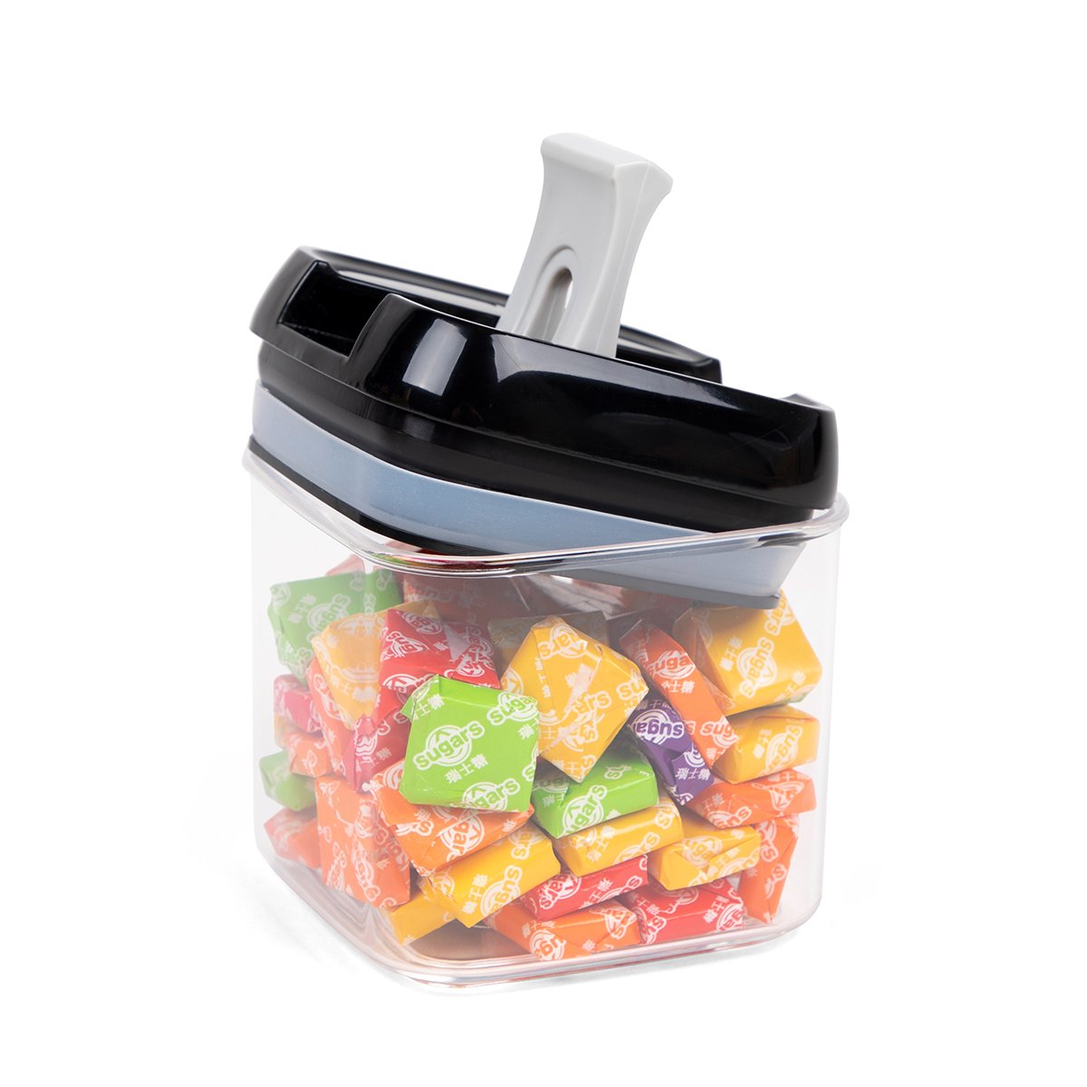 7 Pack Airtight Food Storage Set,Kitchen Pantry Organization and Storage, BPA Free Clear Plastic Canisters with Lids